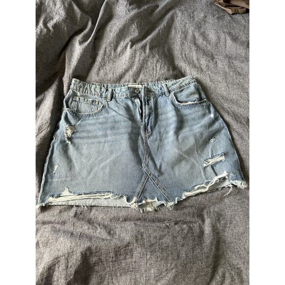 Denim Jean Skirt size 14 - Picture 1 of 4